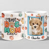 Custom Photo Love Me Love My Dog - Dog & Cat Personalized Custom 3D Inflated Effect Printed Mug - Best Gift For Pet Owners, Pet Lovers